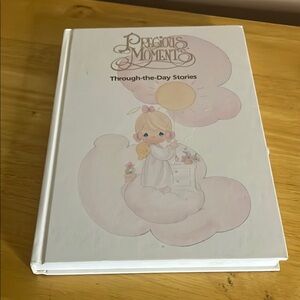 😄Vintage precious moments through the day book 1992